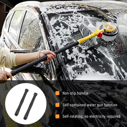 360° Rotating Foam Wash Brush – High-Pressure Car Cleaner