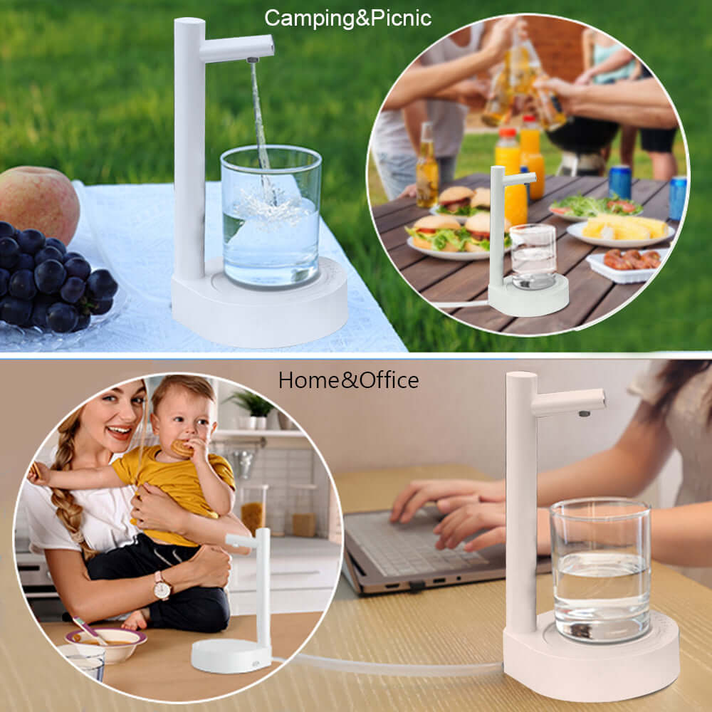 Portable Rechargeable Desktop Water Dispenser on desk